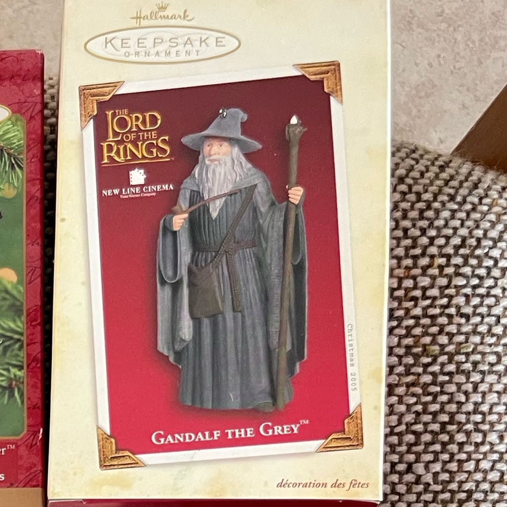 Hallmark "Gandolf the Grey" Lord of the Rings Movie Ornament 2005